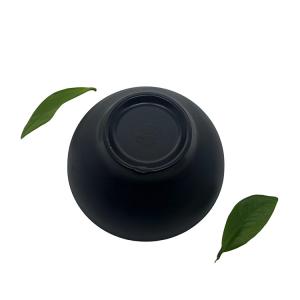 Buy cheap Home Matte Black Melamine Soup Bowl Dinnerware 8'' Deep Round from wholesalers