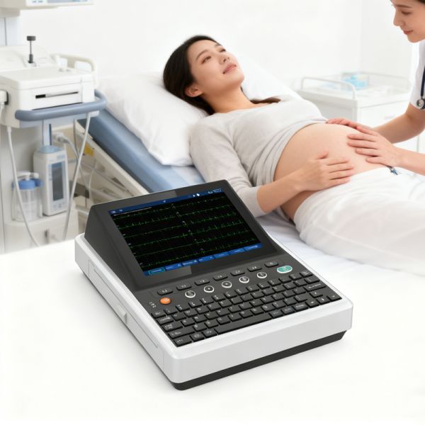 Quality 12-Channel ECG Machine With 9.7" Touchscreen & Wireless DICOM Connectivity for sale