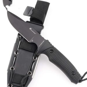 Buy cheap Black Sharp Stainless Steel Machete Fireproof Explorer Machete product