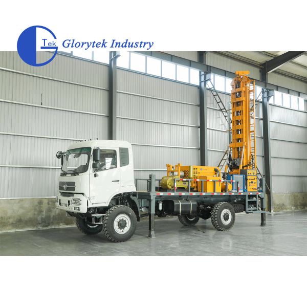 Quality 500m Full Hydraulic Truck Water Well Drilling Rig For Heavy-Duty Applications for sale