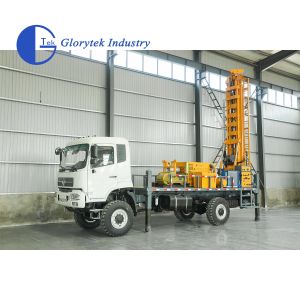 Buy cheap 500m Depth Full Hydraulic Truck Borehole Drilling Rig For Various Applications from wholesalers