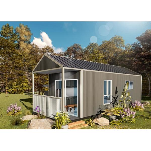 Quality Ceramic Tile Prefab House Mobile House Light Metal Frames​ 3450mm for sale