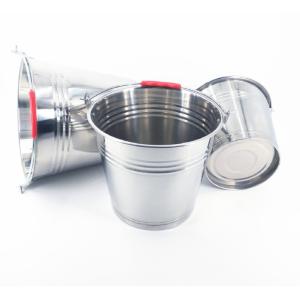 10L Stainless Steel Wine Ice Bucket Two Handle Wine Bottle Chiller Bucket