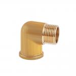 Buy cheap corrosion proof  Brass Oil Line Fittings Brass Pipe Connector Forged from wholesalers