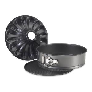 Buy cheap Bundt Fancy Springform Pan with 2 Bottoms, 9 Inch from wholesalers
