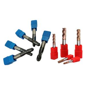 Buy cheap TiAIN Coating Tungsten Carbide End Mill For Cast Iron Hardened Steel Φ4 Φ6 Φ8 from wholesalers