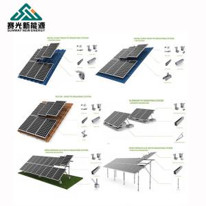 Grid Mode Home Solar Power System for Easy Installation and Free Installation