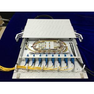 Buy cheap FTTX Abs Sliding Patch Panel 24 SC FTTB Plastic Sliding Enclosure from wholesalers