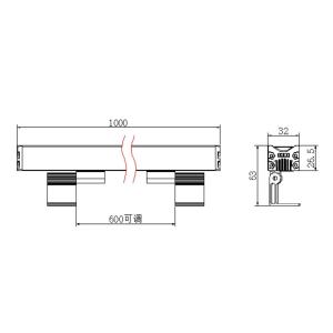 Buy cheap Exterior LED Wall Washer RGB 10*65° Beam Angle For Billboard Lighting from wholesalers