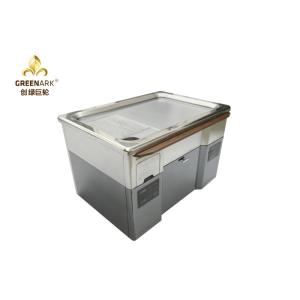 Rectangle Mobile Teppanyaki Grill Upper Exhaustion ​Electric Hibachi Griddle