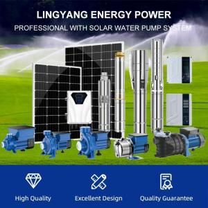 Buy cheap Cheap price deepwell borehole system submersible solar water pump for agriculture farm irrigation from wholesalers