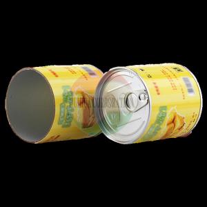 Buy cheap Hot Stamping Milk Paper Cans Packaging With Aluminum Bottom from wholesalers