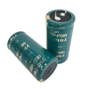 Buy cheap Radial Electrolytic Capacitor Efficiently Prevent Overheating with Low Applied product