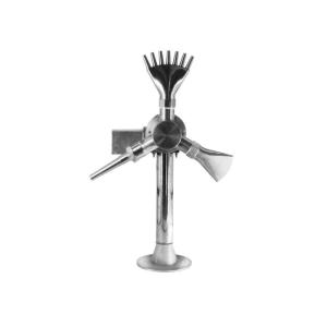 Buy cheap Visual Effects Rotating Fountain Nozzle , 3 Jet Outdoor Water Fountain Nozzles from wholesalers