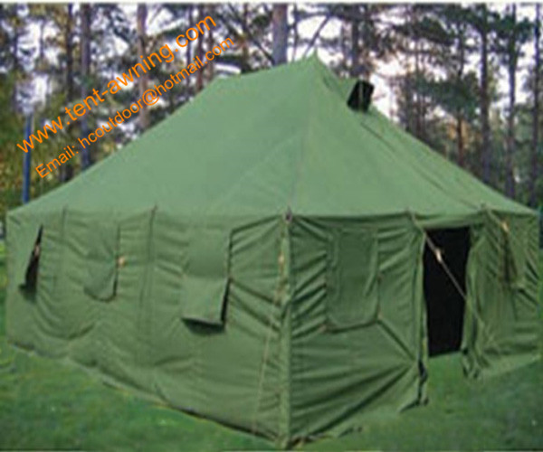 Buy cheap Galvanized Steel Waterproof Canvas Military Army Camping 10 Man Tent from wholesalers