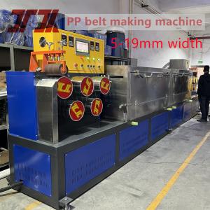 350kg/H Capacity Pp Strap Making Machine With Precise Die Head And Plc Control