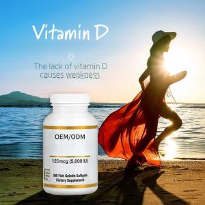 Factory supplement High Potency Vitamin D3, 10,000 IU soft capsule for