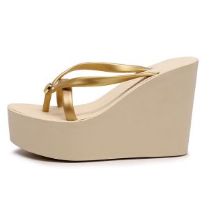 Buy cheap Customized Women Wedge Flip Flops Summer Pool Sandals Water Friendly from wholesalers