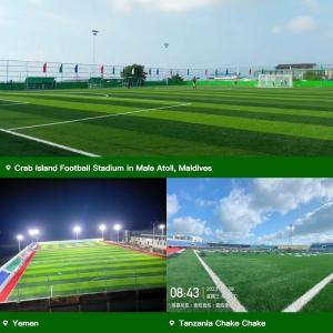 Buy cheap Shock Absorbing Durable Professional Grade Artificial Grass for Soccer Stadiums from wholesalers