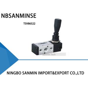 Buy cheap G 1/4 " Lock Type Pneumatic Mechanical Valve Hand Pull Valve Two Position Five Way Two Position Three Way from wholesalers