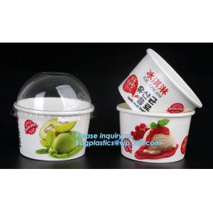 Customized compostable biodegradable 12 oz dessert icecream ice cream cup with