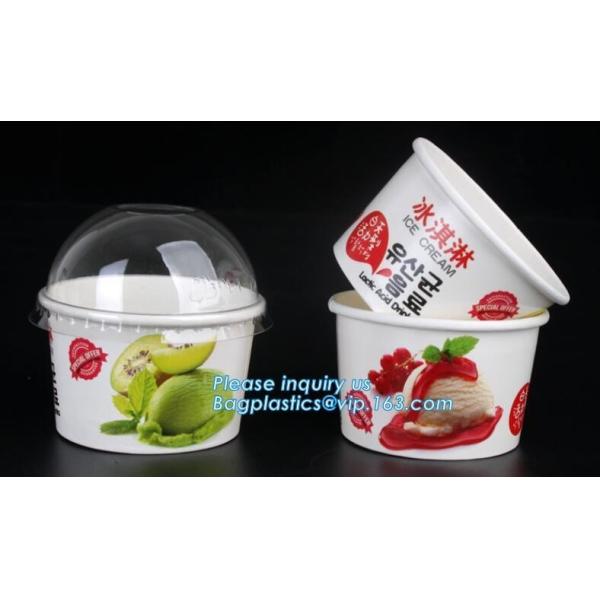 Customized compostable biodegradable 12 oz dessert icecream ice cream cup with