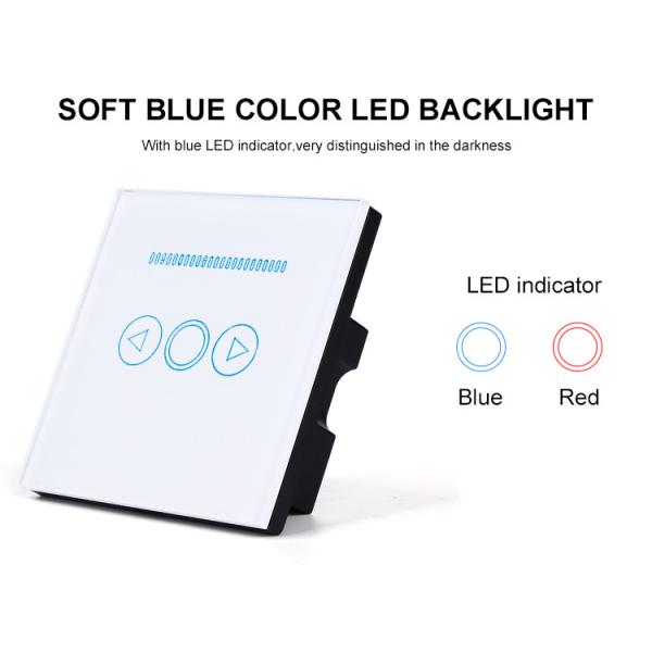 1 Gang Smart Wifi Switch Oem&odm Manufactory Uk Wall Touch Dimmer Light Led