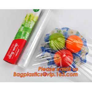 Buy cheap Waterproof transparent pe pvc 12mic 30cm customized food wrap,China stretch cling wrap manufacturer pe food wrap with from wholesalers