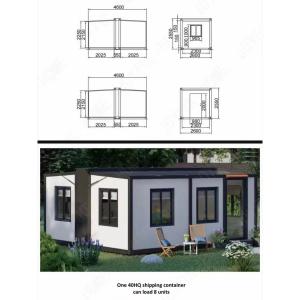 Expandable Container Home Modular Folding House for Villa and Online Technical