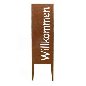 Buy cheap Corten Steel Metal Garden Ornaments Panel Stele from wholesalers
