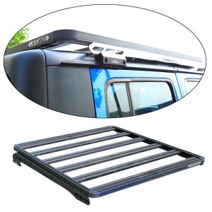 Buy cheap Jeep Gladiator JT Roof Rack Kit with Black Powder Coating and 200kg Load Capacity from wholesalers