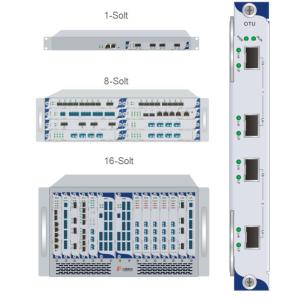 Buy cheap 2*SFP+ port to 2*SFP+ 10G Media Converter Module slot Line Card (SFP+ to SFP+)     (Support 6U/2.5U/1U management Rack) from wholesalers