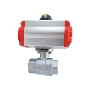 Buy cheap Manual Driving Mode Outlet Stainless Steel Pneumatic 2PC Ball Valve OEM Customized Support from wholesalers