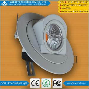 10W COB led downlight China led light led gimbal downlight for indoor used