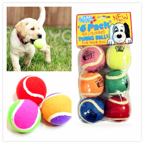 Quality Eco-friendly rubber toy tennis  ball for pet games for sale