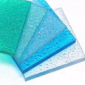 2mm 5mm 10mm Polycarbonate Embossed Endurance Sheet Double Sided Diamond