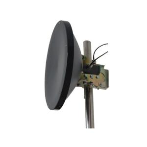 Buy cheap 10dBi Gain White/Black Radome D5GHz IRECI Parabolic Telecommunication Horn Microwave Antenna from wholesalers