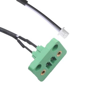 HSG 2Pin 1.25mm Pitch Lvds Cable Assembly TO Feed Through Header 2Pin 3.81mm