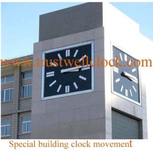 Buy cheap four faces tower clocks with night lighting,four sides tower building clocks with night lighting controller GPS function from wholesalers