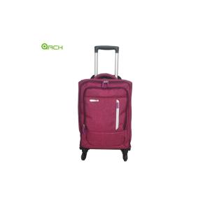 Buy cheap Two Front Pockets Snowflake polyester Carry On Spinner Luggage from wholesalers