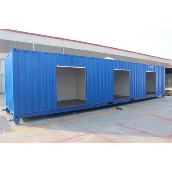 Pop Up Roller Shutter Side Door 20ft 40ft Self Storage Shipping Container in Shandong Hebei with Floor Plywood or Steel
