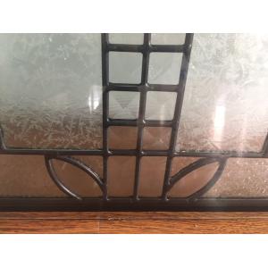 Buy cheap Artistic Tempered Safety Glass IGCC / IGMA Certification Steel Frame from wholesalers