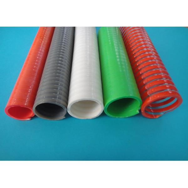 Quality Heavy Duty Discharge Hose / PVC Water Suction Hose Abrasion Resistant for sale