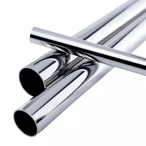 Quality Mirror Hairline Polished Stainless Steel Round Pipe ASTM A213 for sale