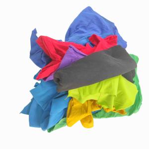 Buy cheap Marine Cleaning 30x55cm T Shirt Cut Mixed Cotton Rags from wholesalers