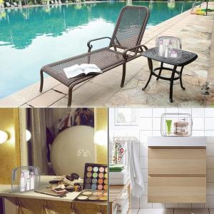 Buy cheap Lager Capacity Soft Waterproof Toiletry Bag Durable Grey Large from wholesalers