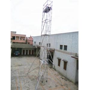 Sturdy Aluminium Scaffold Tower Ringlock Scaffolding System For Construction