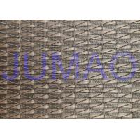 Buy cheap Glass Laminated Architectural Argyle Red Copper Wire Mesh Fabric 2000mm Width product