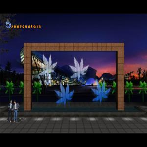 Buy cheap dancing musical digital water curtain fountain digital spray nozzle from wholesalers