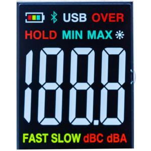 Customized Negative Transmissive VA LCD Panel For Meter Display